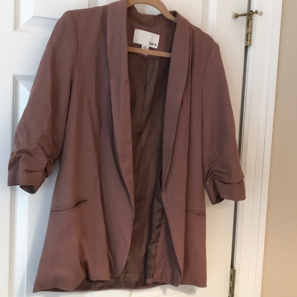 Open front blazer